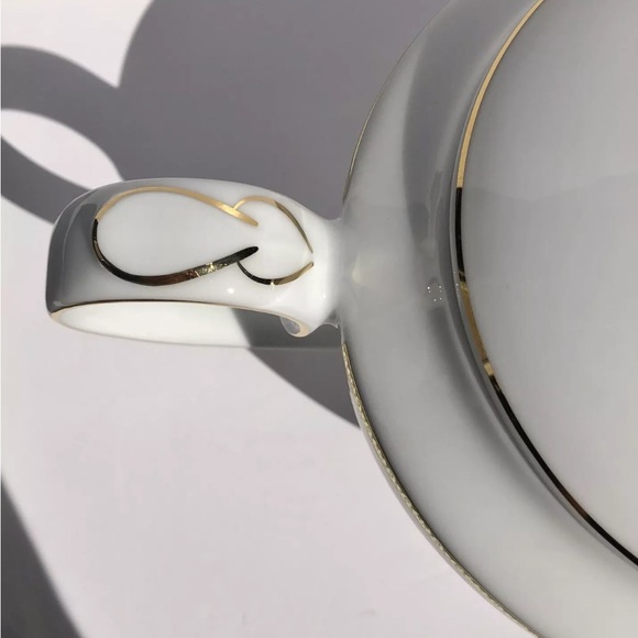 CHARTER CLUB HOME FASHION BUFFET GOLD TEAPOT & LID 2006 "CHRISTMAS"ps2 - Picture 7 of 12